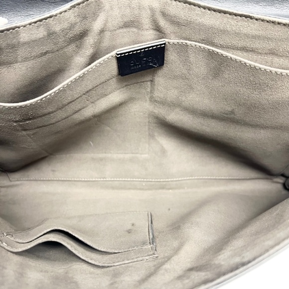 Gucci Kaleidoscope GG supreme clutch/portfolio case/document case. - Picture 6 of 10